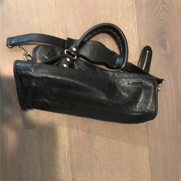 Real black balenciaga studded purse - Picture 8 of 11